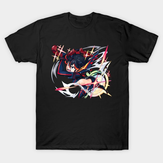 Ryuko Matoi Kill La Kill T-Shirt by eldridgejacqueline